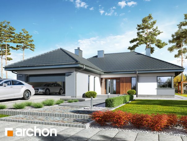 Проєкт будинку Будинок в арівах (Г2) - Одноповерхові дома в Україні