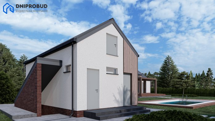 Проєкт будинку Db 21 - Одноповерхові дома в Україні