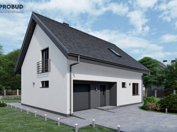 Проект будинку з мансардою Db 27
