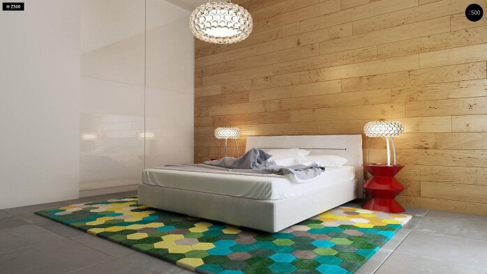 Проект дома Ux34 - 9 Одноэтажные дома в Украине