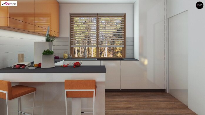 Проект дома U178 - 3 С мансардным этажом дома в Украине