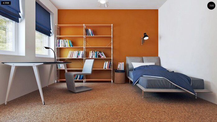 Проєкт будинку U204 GP - Одноповерхові дома в Україні