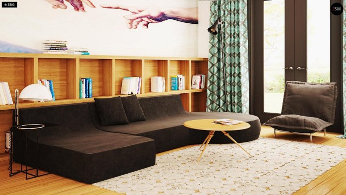 Проєкт будинку U209 - Одноповерхові дома в Україні