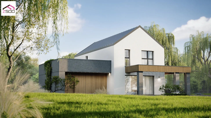 Проект дома U503 - 2 Двухэтажные дома в Украине