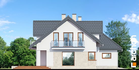 Проект дома Дом в кортландах (Г2) - 4 С мансардным этажом дома в Украине
