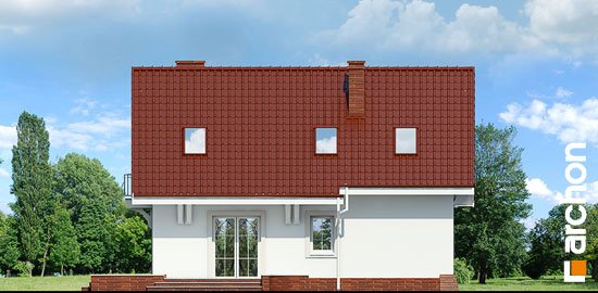 Проєкт будинку Будинок в портулаках вер.3 - З мансардним поверхом дома в Україні