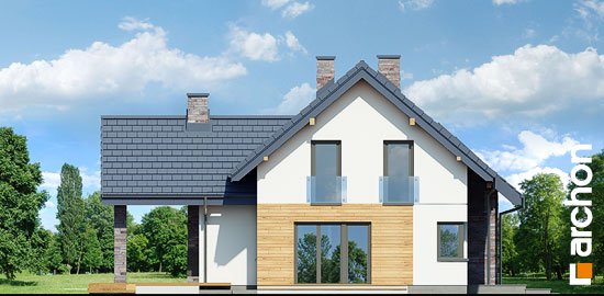 Проект дома Дом в брунерах (Г2) - 5 С мансардным этажом дома в Украине