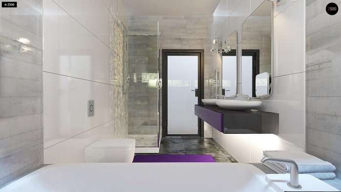 Проєкт будинку Ux65 + - Одноповерхові дома в Україні