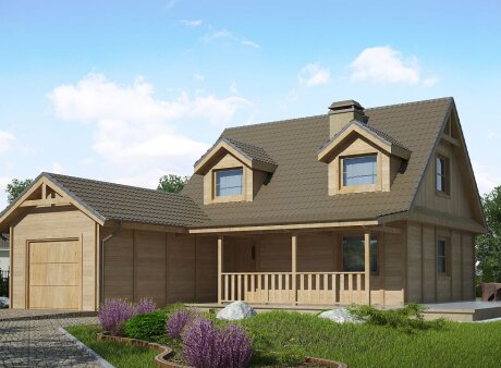 Проєкт будинку U39 B GF lk