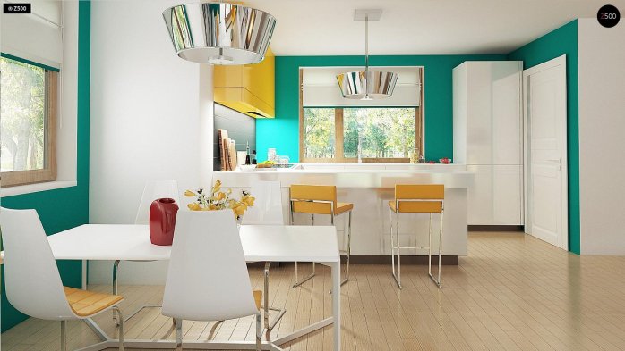 Проєкт будинку U162 GLv2 - З мансардним поверхом дома в Україні