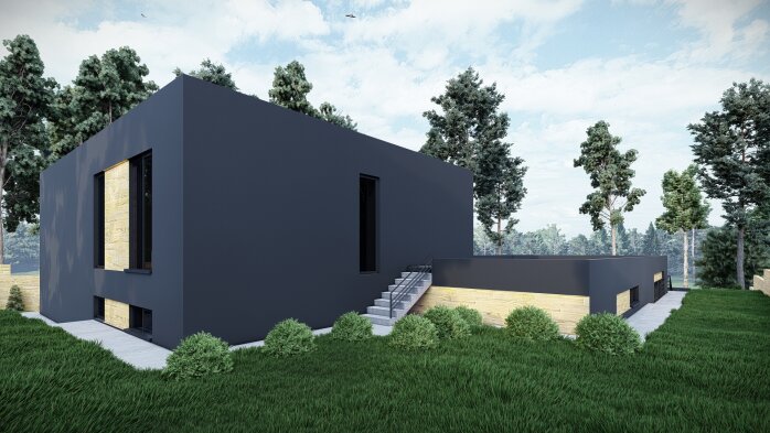 Проєкт будинку DBT 556 - Двоповерхові дома в Україні