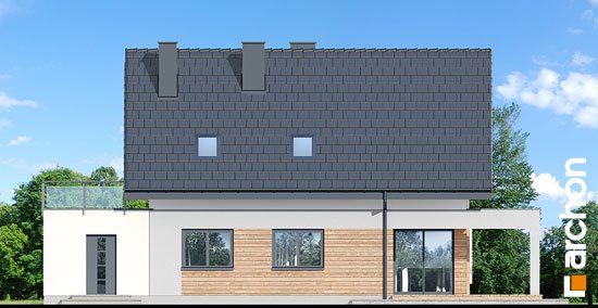 Проєкт будинку Будинок в ізопірумі 4 - З мансардним поверхом дома в Україні