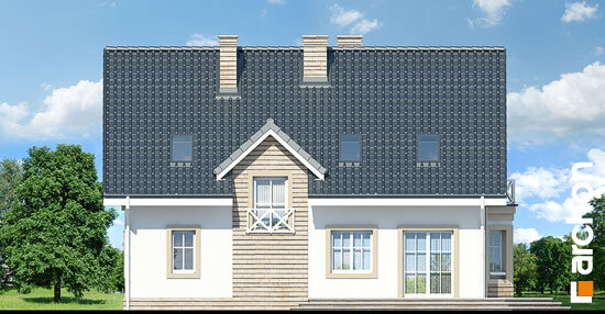 Проект дома Дом в сапфирах вер.2 - 6 С мансардным этажом дома в Украине