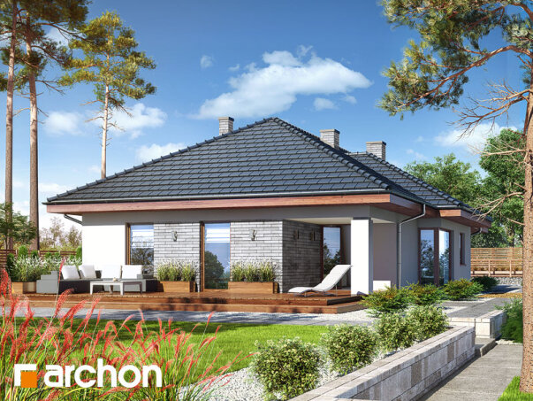 Проект дома Дом в андромедах (Г2) - 2 Одноэтажные дома в Украине