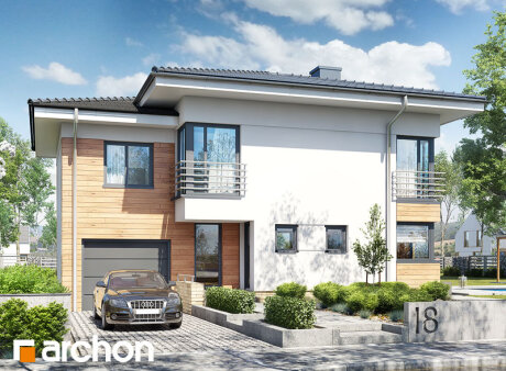 Проєкт будинку Будинок в мирті 5