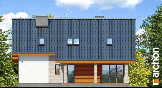 Проект дома Дом в журавках 4 - 6 С мансардным этажом дома в Украине