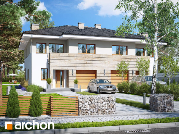 Проект дома Вилла Юлия 4 - 1 Двухэтажные дома в Украине