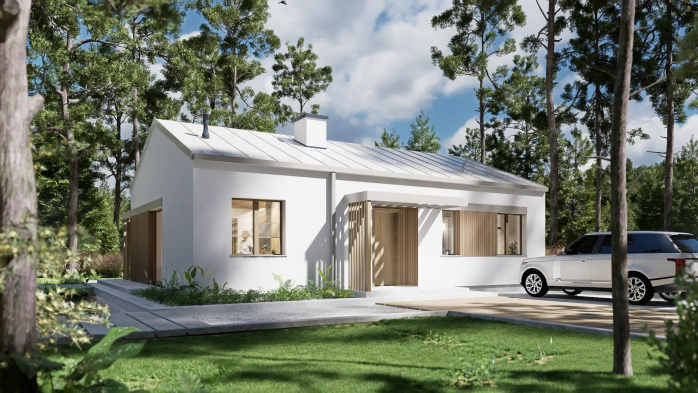 Проект дома U585 - 1 Одноэтажные дома в Украине