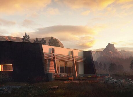 Проєкт будинку Ux180