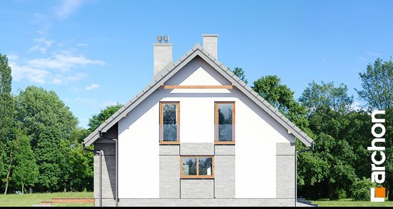 Проект дома Дом в аурорах - 4 С мансардным этажом дома в Украине