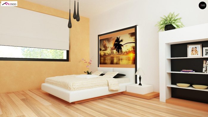 Проєкт будинку U98 L GP - З мансардним поверхом дома в Україні