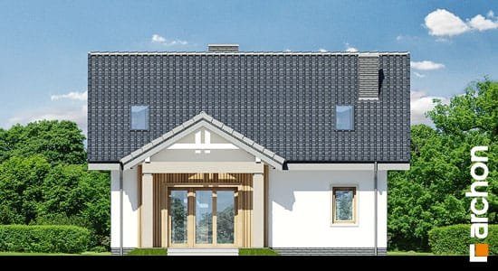 Проєкт будинку Будинок під вербою - З мансардним поверхом дома в Україні