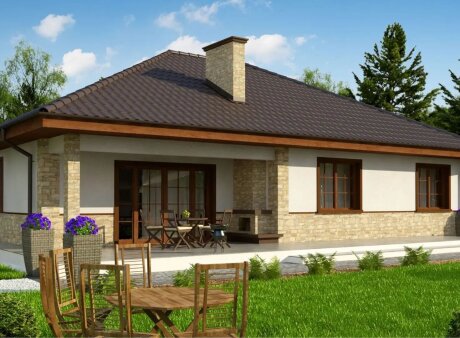 Проєкт будинку Uz10 P
