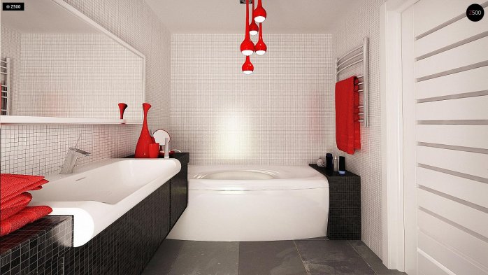 Проєкт будинку Ux117 - Одноповерхові дома в Україні