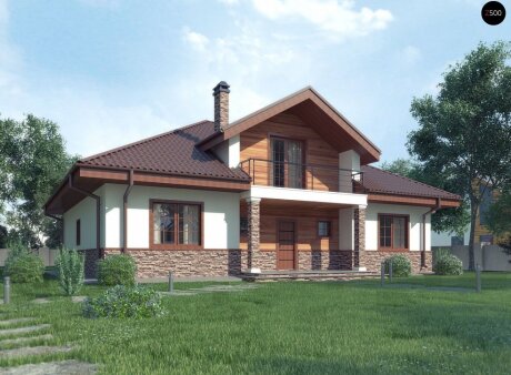 Проєкт будинку U10 stu bk v1