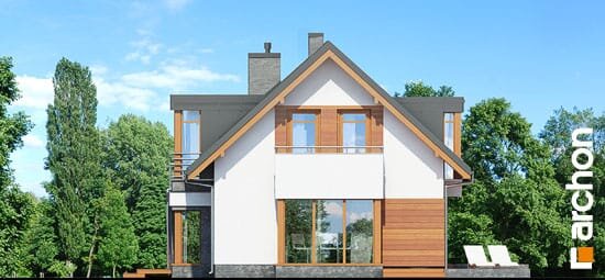 Проект дома Дом в пассифлоре вер.2 - 4 С мансардным этажом дома в Украине