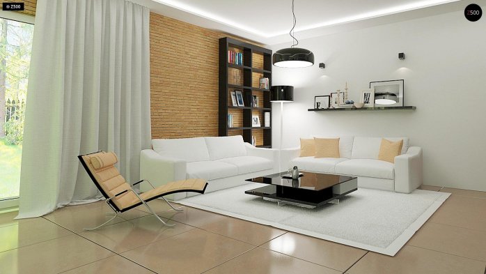 Проєкт будинку U284 GP2 - З мансардним поверхом дома в Україні