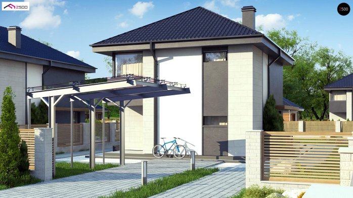 Проєкт будинку U276 - Двоповерхові дома в Україні