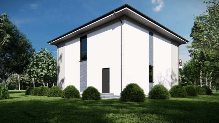 Проєкт будинку DBT 523 - Двоповерхові дома в Україні