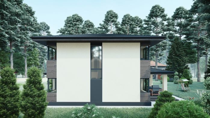 Проект дома DBT 289 - 2 Двухэтажные дома в Украине