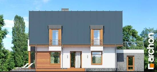 Проект дома Дом в пассифлоре вер.2 - 6 С мансардным этажом дома в Украине