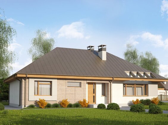 Проект дома U140 v1
