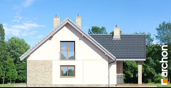 Проект дома Дом в брунерах - 4 С мансардным этажом дома в Украине