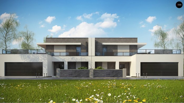 Проєкт будинку Ub16 - Двоповерхові дома в Україні