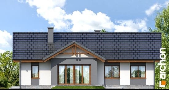 Проект дома Дом в неринах вер.2 - 6 Одноэтажные дома в Украине