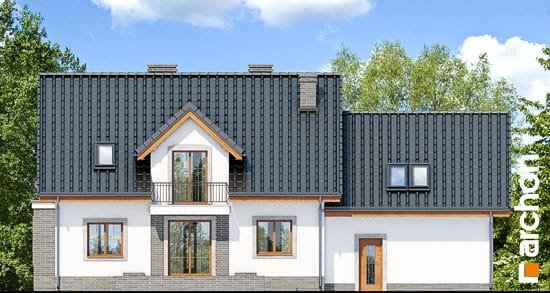 Проект дома Дом в вербенах 5 (Г2П) - 6 С мансардным этажом дома в Украине