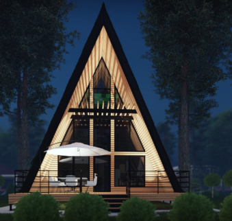 Все об A-frame домах - от проектирования до особенностей эксплуатации