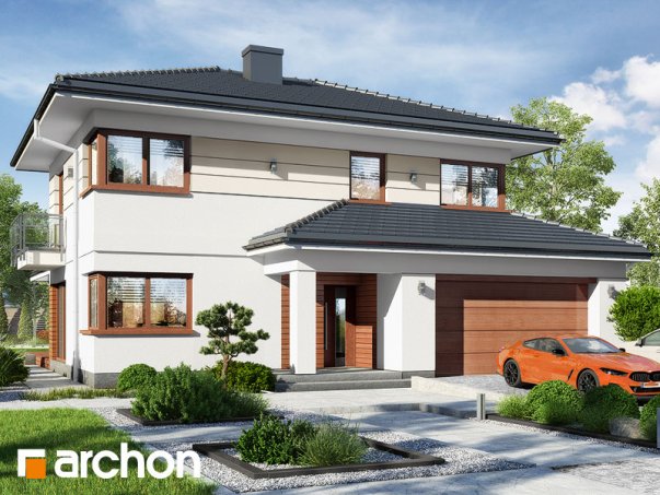 Проєкт будинку Вілла Еліза 5 (Г2) - Двоповерхові дома в Україні