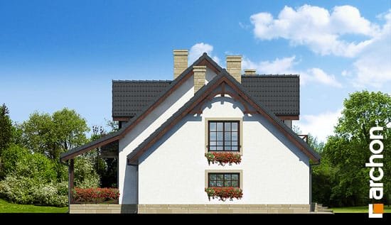 Проект дома Дом в тамарисках 4 (Г2) вер.2 - 5 С мансардным этажом дома в Украине