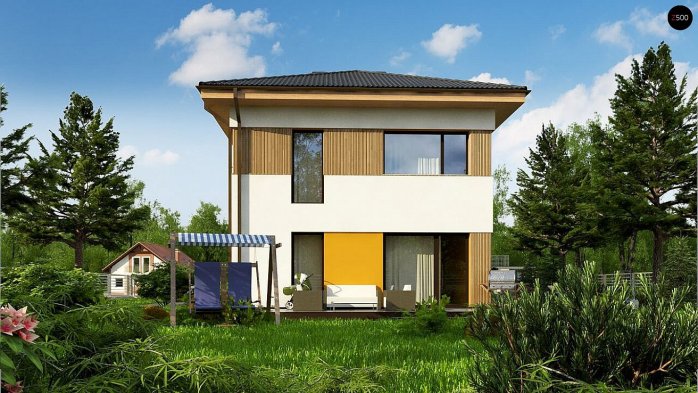 Проєкт будинку Uu3 PK - Двоповерхові дома в Україні