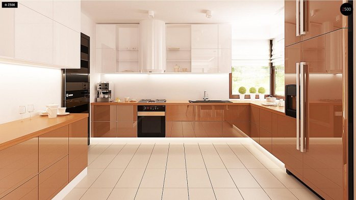 Проект дома U281 - 9 Одноэтажные дома в Украине