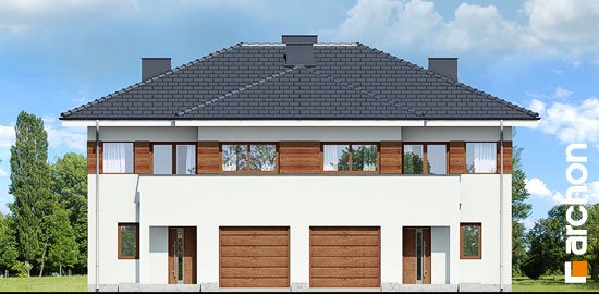 Проект дома Вилла Юлия вер.3 - 3 Двухэтажные дома в Украине