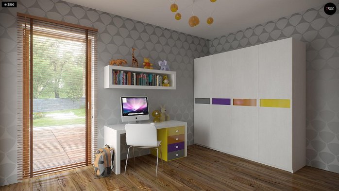 Проект дома Ux102 GP - 21 Одноэтажные дома в Украине