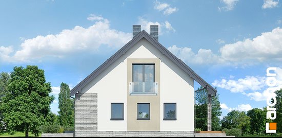 Проект дома Дом в журавках (A) - 4 С мансардным этажом дома в Украине