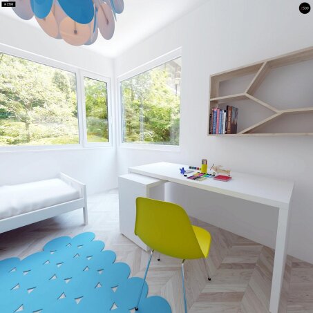 Проект дома U295 k - 19 Двухэтажные дома в Украине