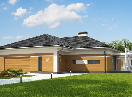 Проєкт будинку U208 A